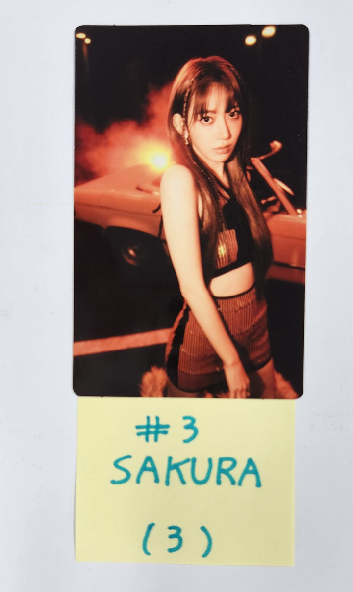 LE SSERAFIM "EASY CRAZY HOT" 2025 LE SSERAFIM TOUR - Official Mini Photocard (1) [25.4.21]