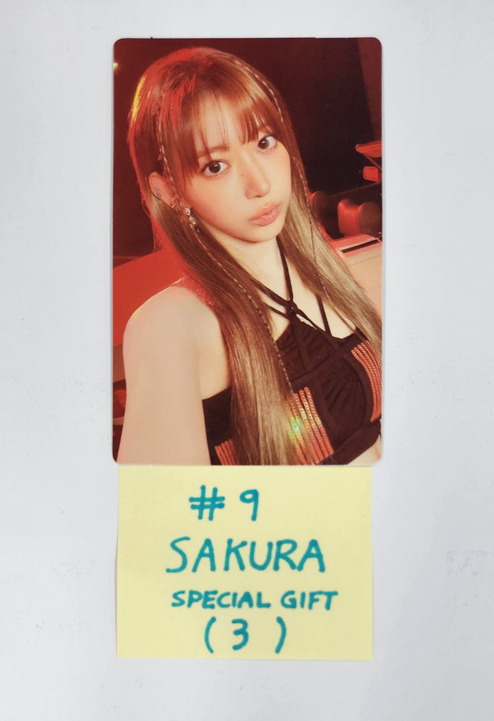 LE SSERAFIM "EASY CRAZY HOT" 2025 LE SSERAFIM TOUR - Official Mini Photocard (1) [25.4.21]