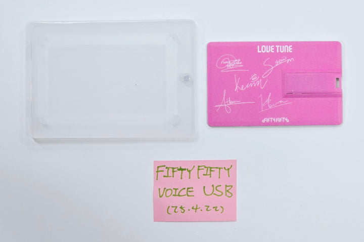 FIFTY FIFTY"Love Tune" - Broadcast Voice USB [25.4.22]