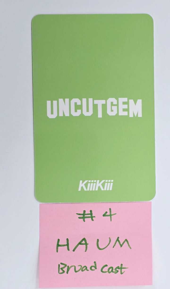 KiiiKiii "UNCUT GEM" - Broadcast Photocard [25.4.22]