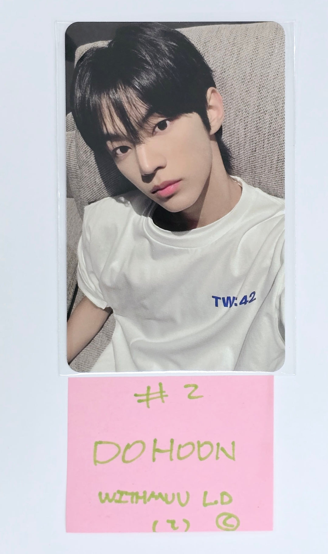 TWS "TRY WITH US" - Withmuu Lucky Draw Event Photocard [Compact Ver.] [25.4.22]