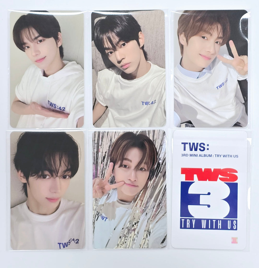 TWS "TRY WITH US" - Withmuu Lucky Draw Event Photocard [Compact Ver.] [25.4.22]