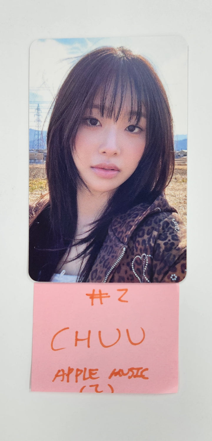 CHUU "Only cry in the rain" - Apple Music Pre-Order Benefit Photocard [25.4.22]
