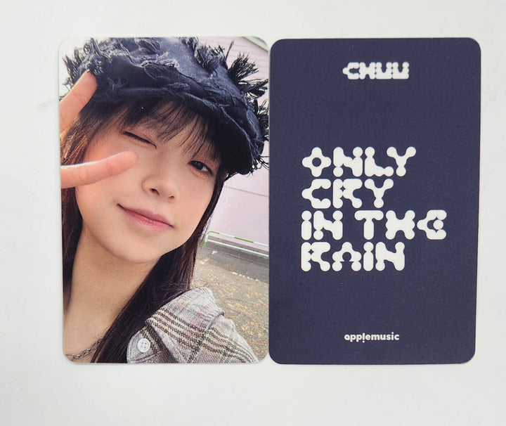 CHUU "Only cry in the rain" - Apple Music Pre-Order Benefit Photocard [25.4.22]