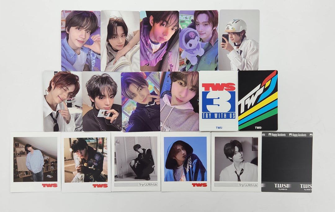 TWS "TRY WITH US" - Official Photocard, Instant Photo [25.4.22]