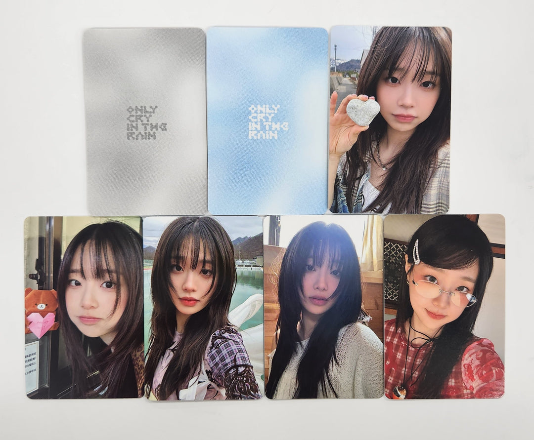 CHUU "Only cry in the rain" - Official Photocard [25.4.22]
