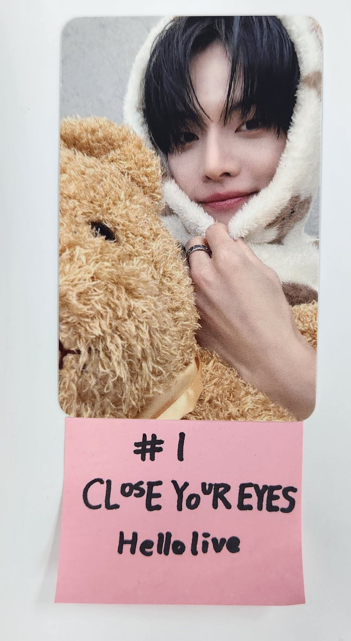 CLOSE YOUR EYES "ETERNALT" - Hello Live Fansign Event Photocard [25.4.22]