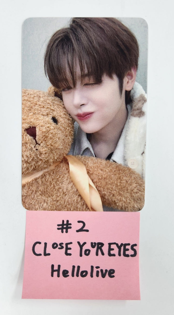 CLOSE YOUR EYES "ETERNALT" - Hello Live Fansign Event Photocard [25.4.22]