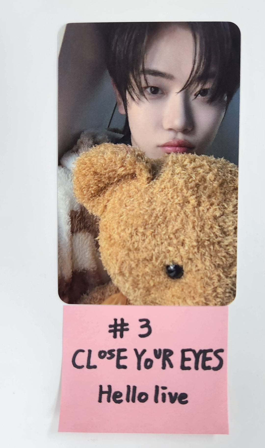 CLOSE YOUR EYES "ETERNALT" - Hello Live Fansign Event Photocard [25.4.22]