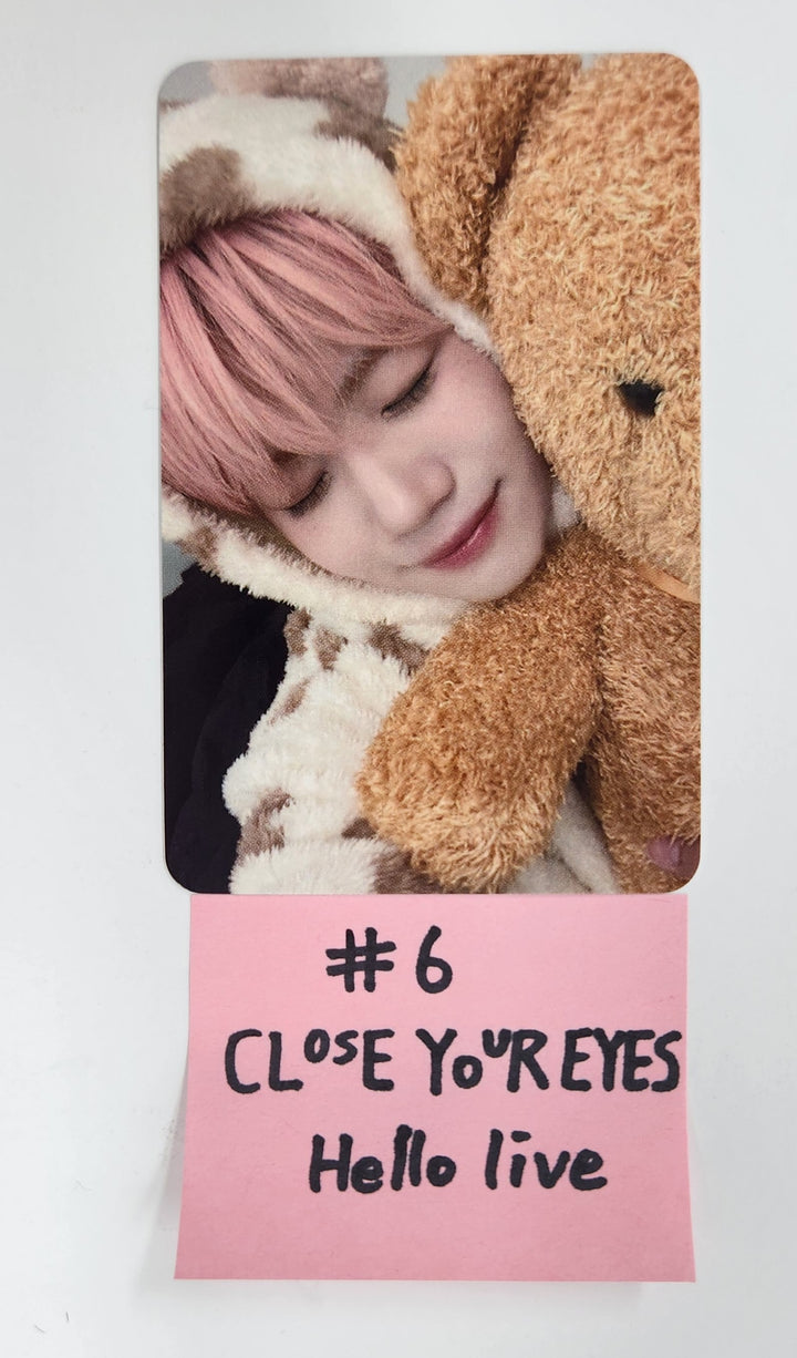 CLOSE YOUR EYES "ETERNALT" - Hello Live Fansign Event Photocard [25.4.22]