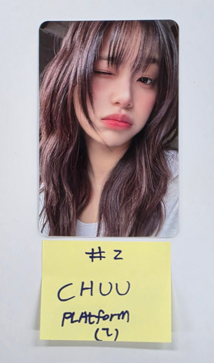 CHUU "Only cry in the rain" - Official Photocard [Platform Ver.] [25.4.23]