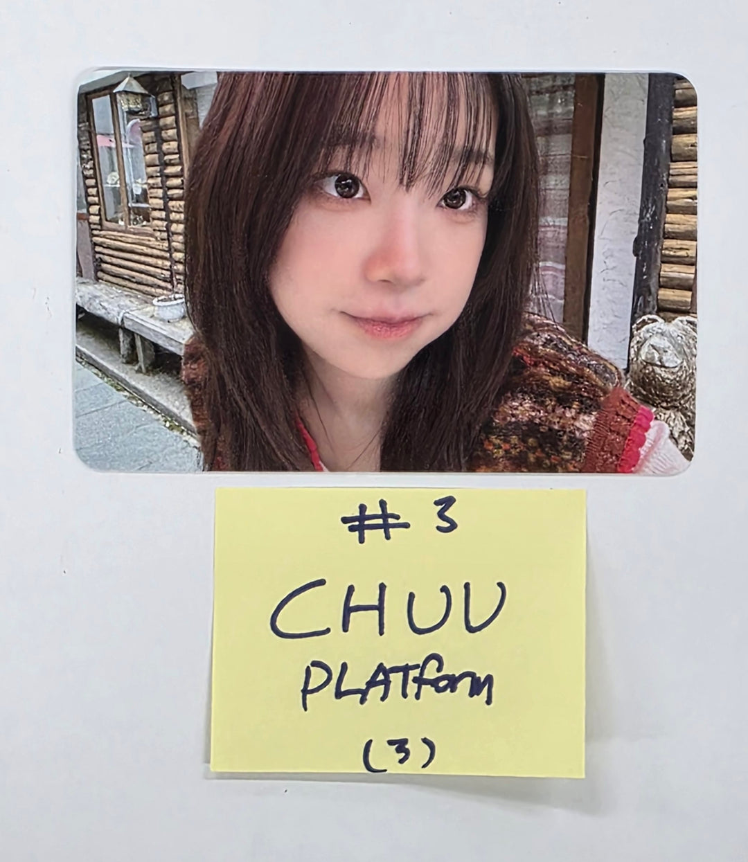 CHUU "Only cry in the rain" - Official Photocard [Platform Ver.] [25.4.23]