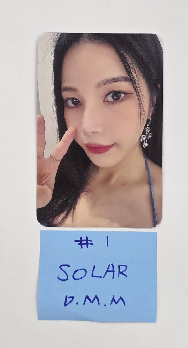 SOLAR (Of MAMAMOO) "WANT " - Dear My Muse Fansign Event Photocard [PLVE Ver.] [25.4.23]