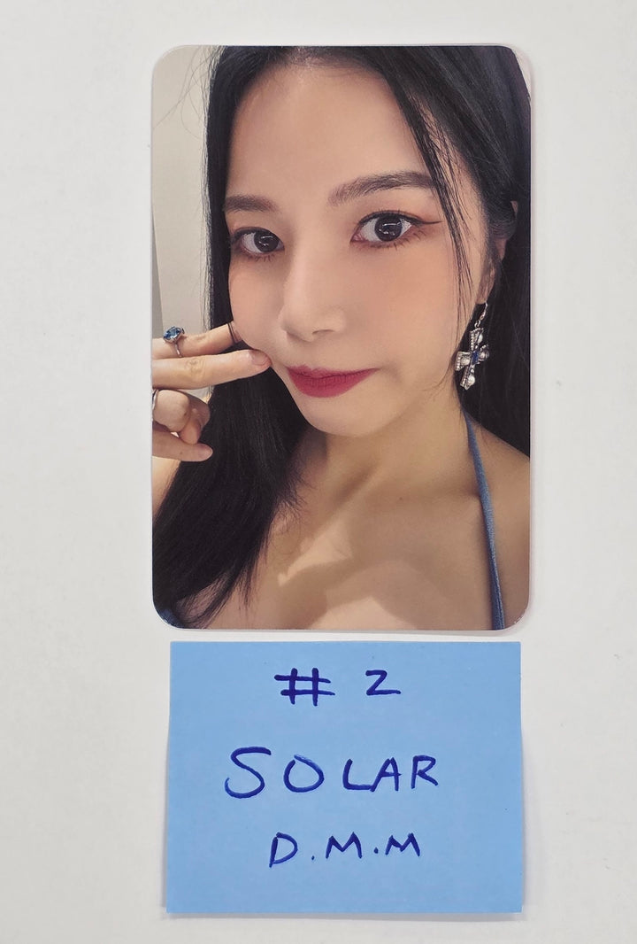 SOLAR (Of MAMAMOO) "WANT " - Dear My Muse Fansign Event Photocard [PLVE Ver.] [25.4.23]