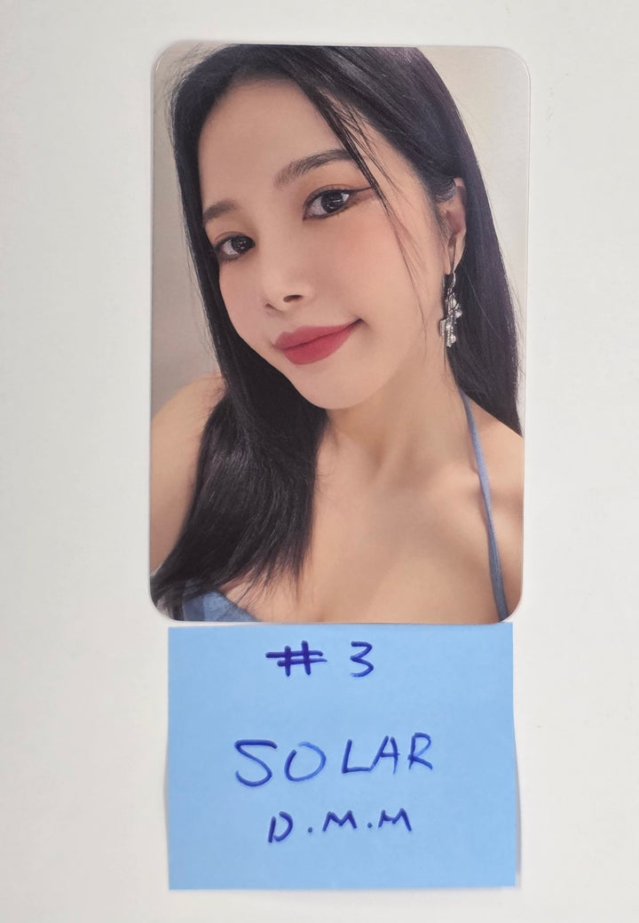 SOLAR (Of MAMAMOO) "WANT " - Dear My Muse Fansign Event Photocard [PLVE Ver.] [25.4.23]