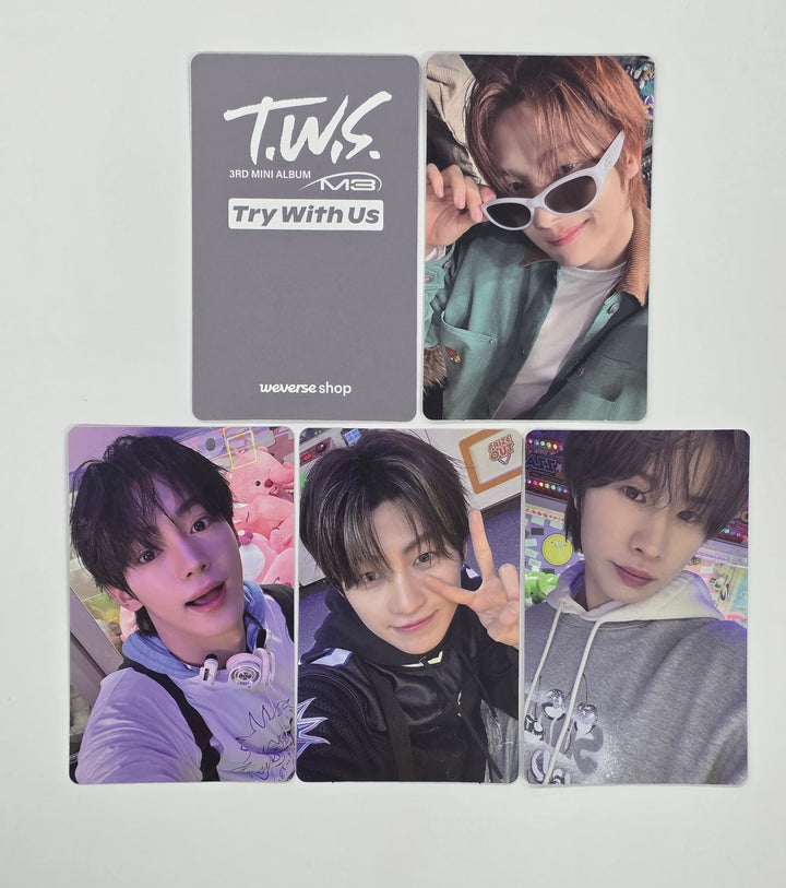TWS "TRY WITH US" - Weverse Shop Pre-Order Benefit Photocard [25.4.23]