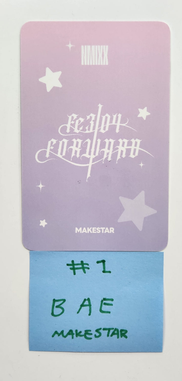 NMIXX "Fe3O4: FORWARD" - Hand Autographed(signed) Photocard [25.4.23]
