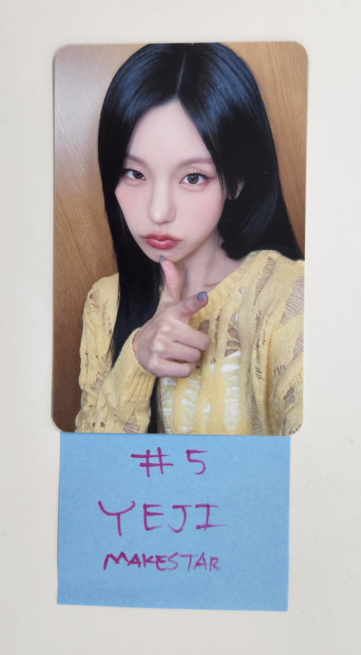 YEJI (Of ITZY) "Air" - Makestar Fansign Event Photocard Round 2 [25.4.23]
