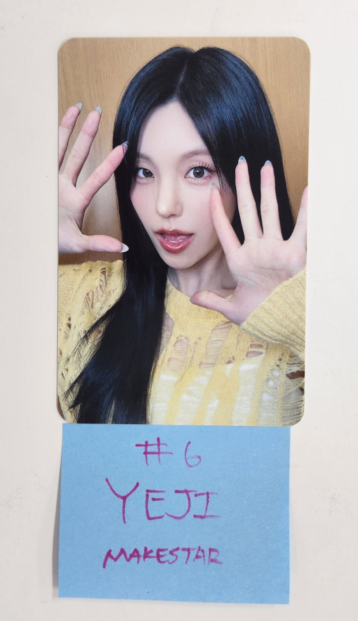 YEJI (Of ITZY) "Air" - Makestar Fansign Event Photocard Round 2 [25.4.23]