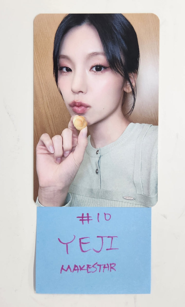YEJI (Of ITZY) "Air" - Makestar Fansign Event Photocard Round 2 [25.4.23]