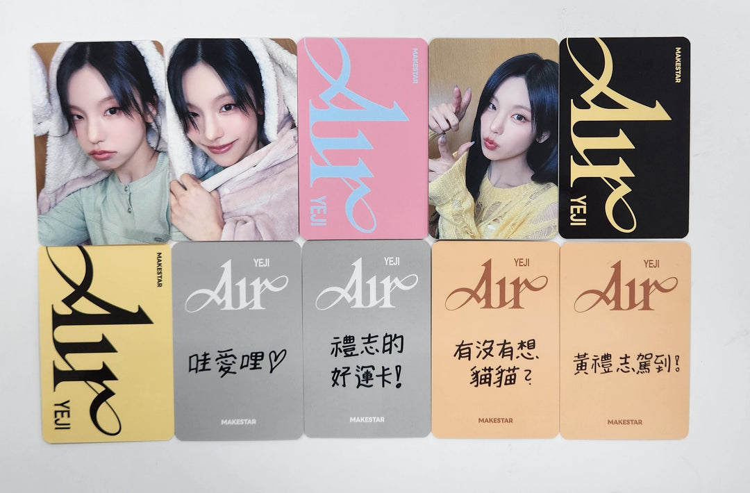 YEJI (Of ITZY) "Air" - Makestar Fansign Event Photocard Round 2 [25.4.23]
