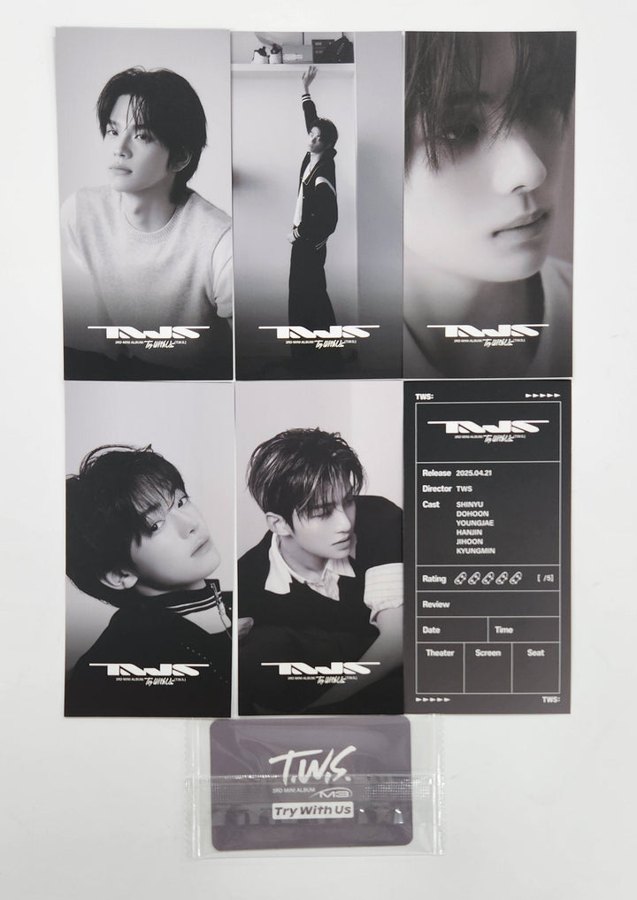 TWS "TRY WITH US" - Ktown4U Pre-Order Benefit Photo Ticket [Compact Ver.] [25.4.23]
