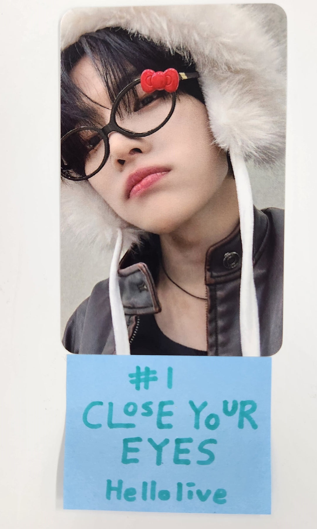 CLOSE YOUR EYES "ETERNALT" - Hello Live Fansign Event Photocard Round 2 [25.4.23]