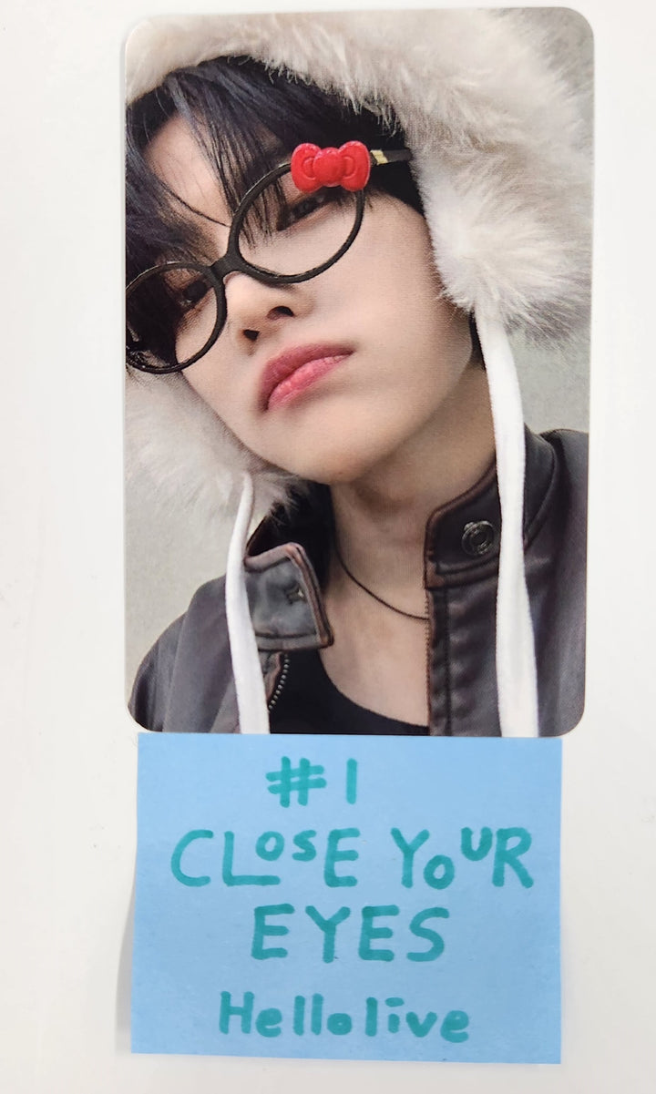 CLOSE YOUR EYES "ETERNALT" - Hello Live Fansign Event Photocard Round 2 [25.4.23]