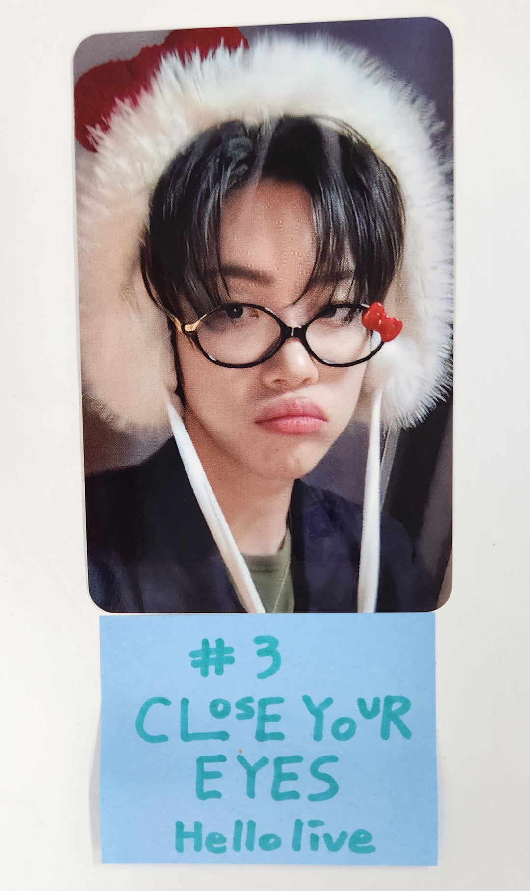 CLOSE YOUR EYES "ETERNALT" - Hello Live Fansign Event Photocard Round 2 [25.4.23]