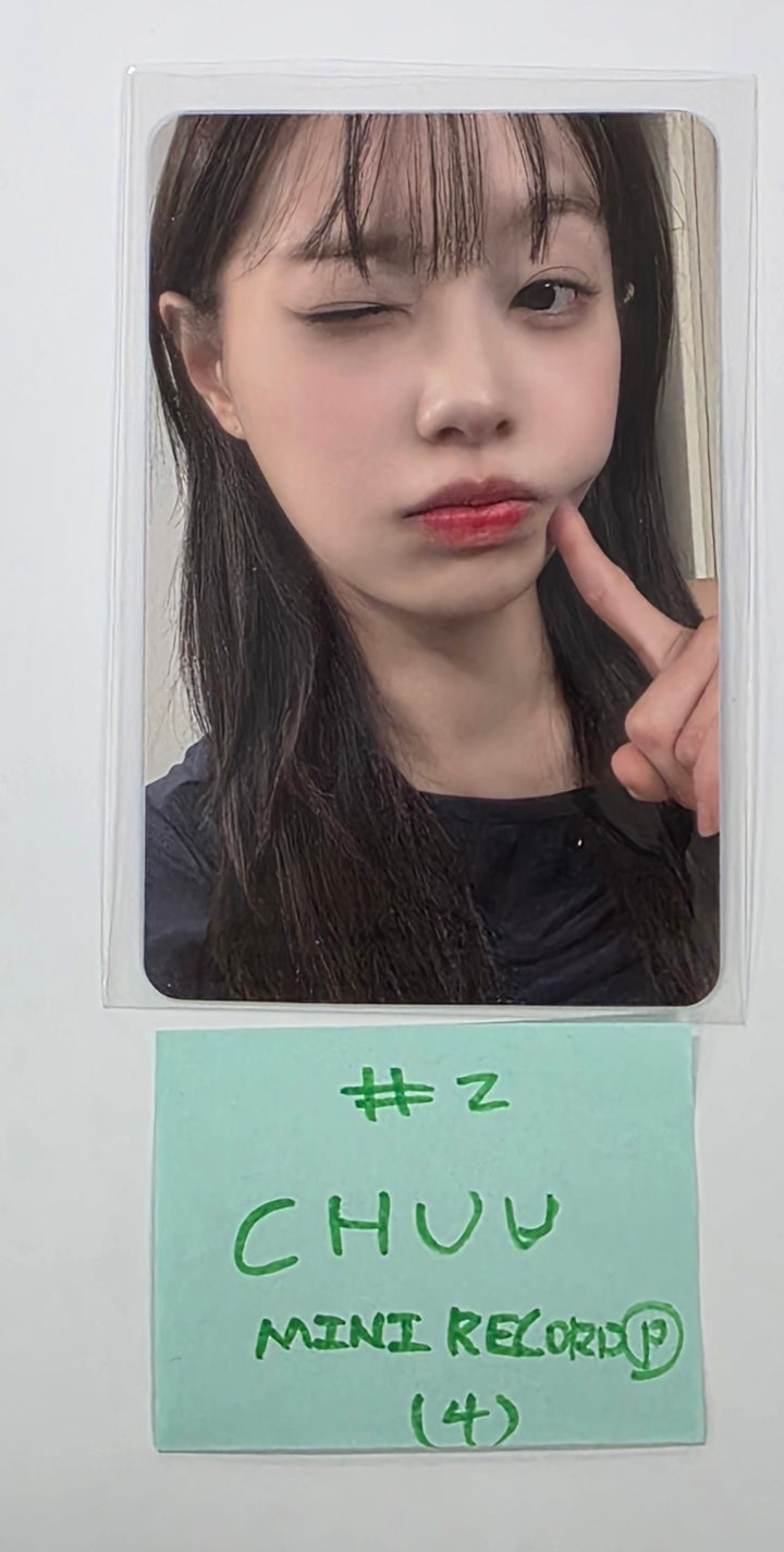 CHUU "Only cry in the rain" - Mini Record Lucky Draw Event Photocard [Platform Ver.] [25.4.24]