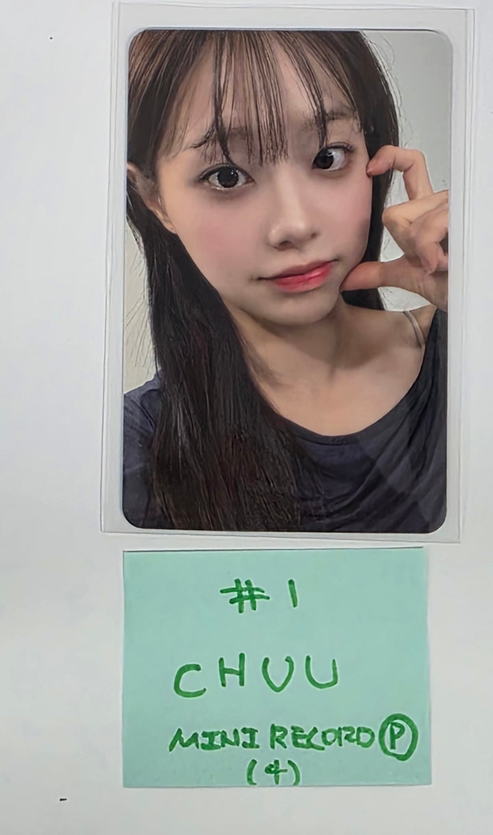 CHUU "Only cry in the rain" - Mini Record Lucky Draw Event Photocard [Platform Ver.] [25.4.24]