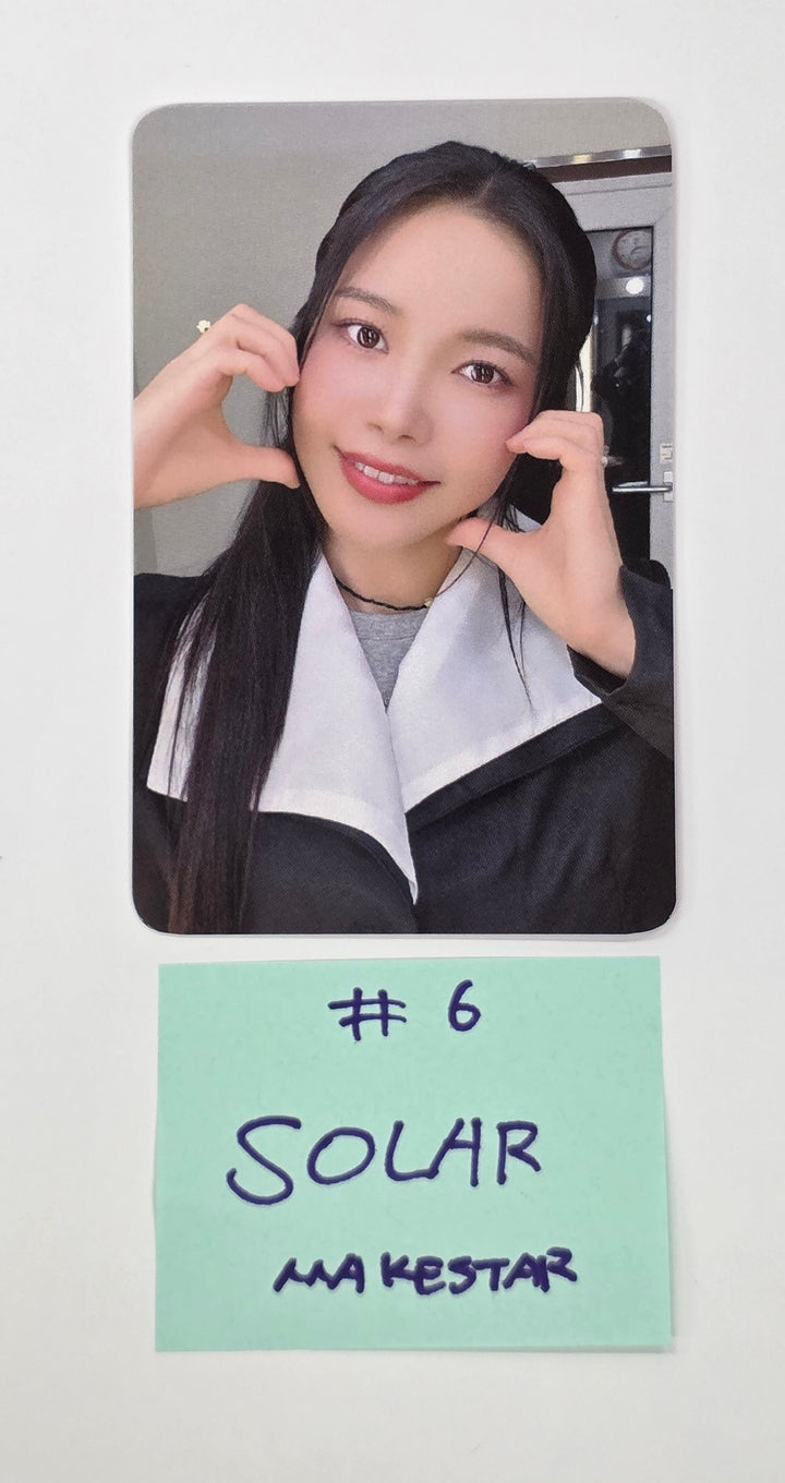 SOLAR (Of MAMAMOO) "WANT " - Makestar Fansign Event Photocard [25.4.24]