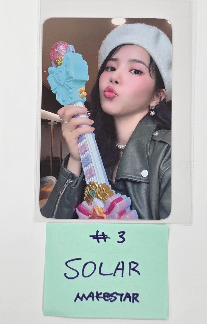 SOLAR (Of MAMAMOO) "WANT " - Makestar Fansign Event Photocard [25.4.24]
