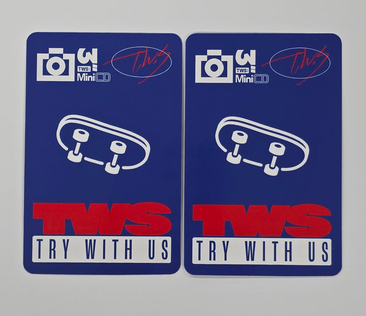 TWS "TRY WITH US" - Apple Music Pre-Order Benefit Photocard [Compact Ver.] [25.4.24]