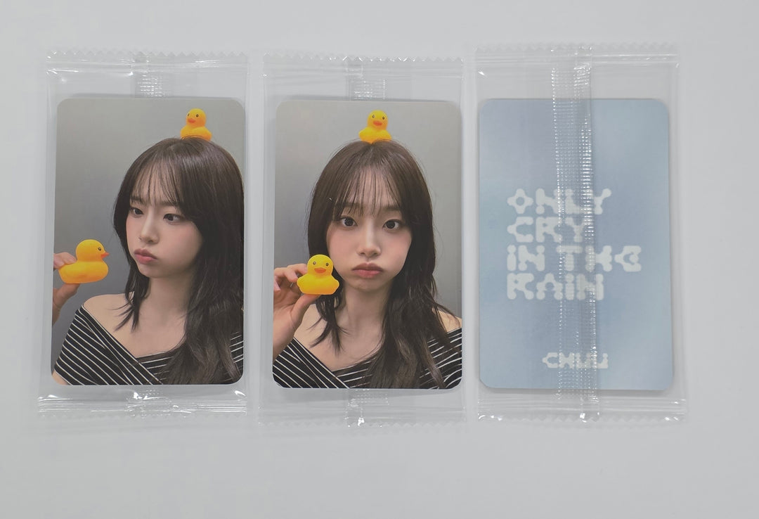 CHUU "Only cry in the rain" - Ktown4U Fansign Event Photocard [25.4.24]