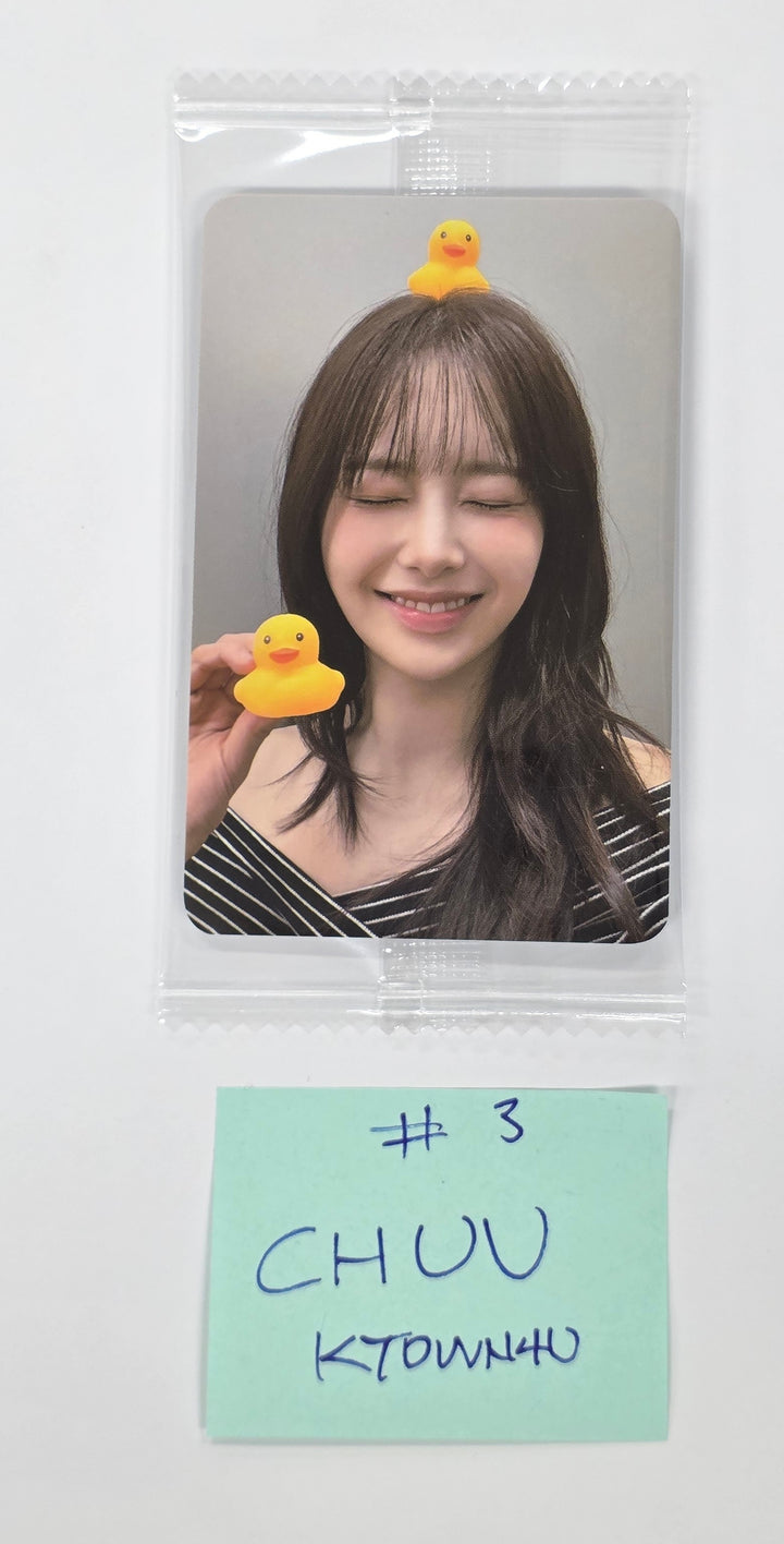 CHUU "Only cry in the rain" - Ktown4U Fansign Event Photocard [25.4.24]