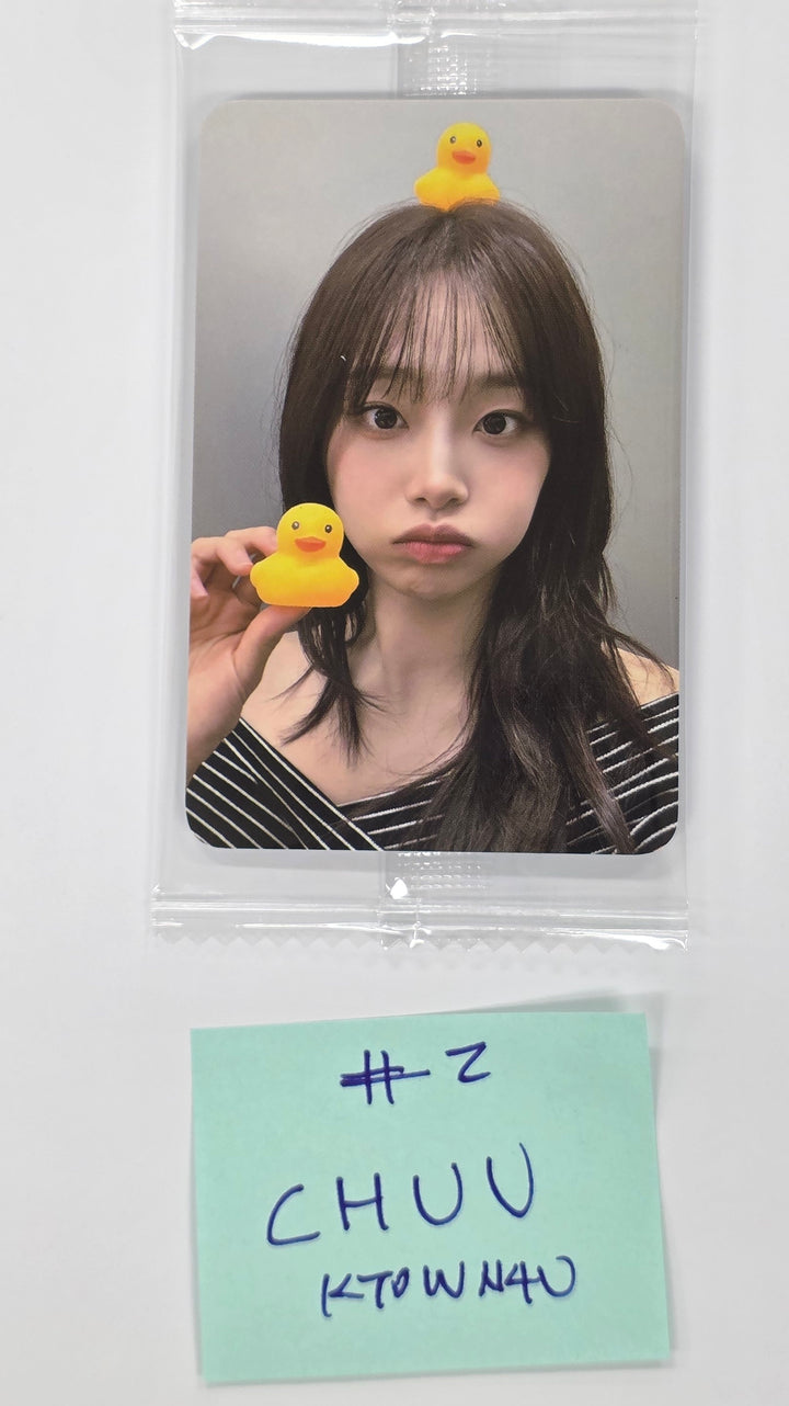 CHUU "Only cry in the rain" - Ktown4U Fansign Event Photocard [25.4.24]
