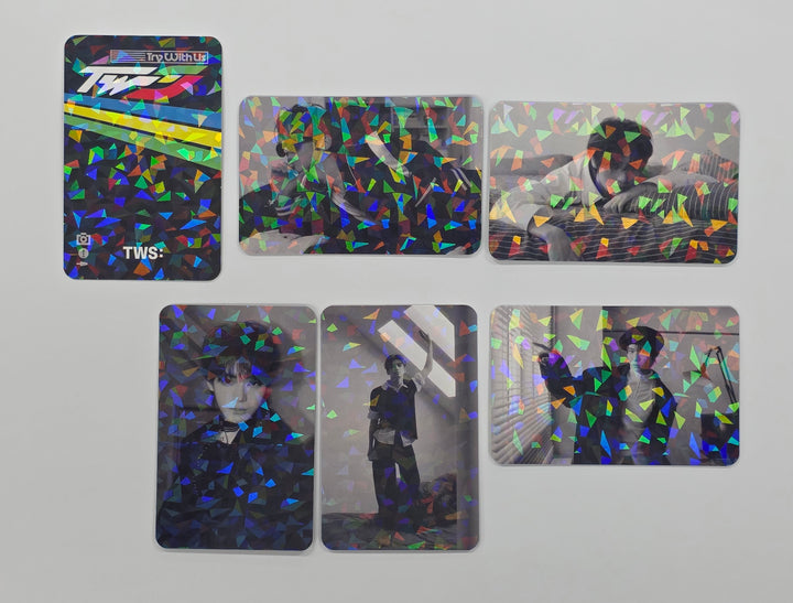 TWS "TRY WITH US" - Soundwave Pre-Order Benefit Glitter Photocard [Compact Ver.] [25.4.24]