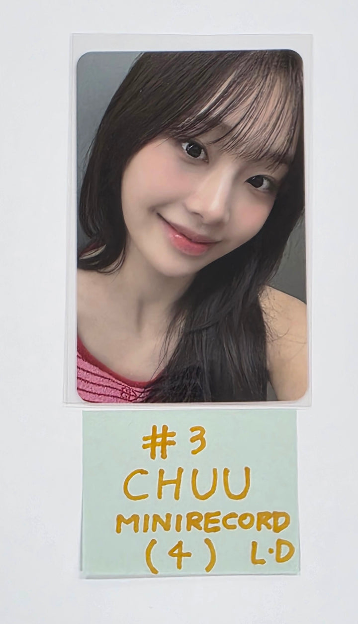CHUU "Only cry in the rain" - Mini Record Lucky Draw Event Photocard Round 2 [Platform Ver.] [25.4.24]