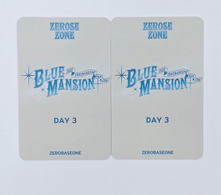 ZEROBASEONE(ZB1) "BLUEMANSION" 2025 FANCON - ZEROSE ZONE Photocard [25.4.24]