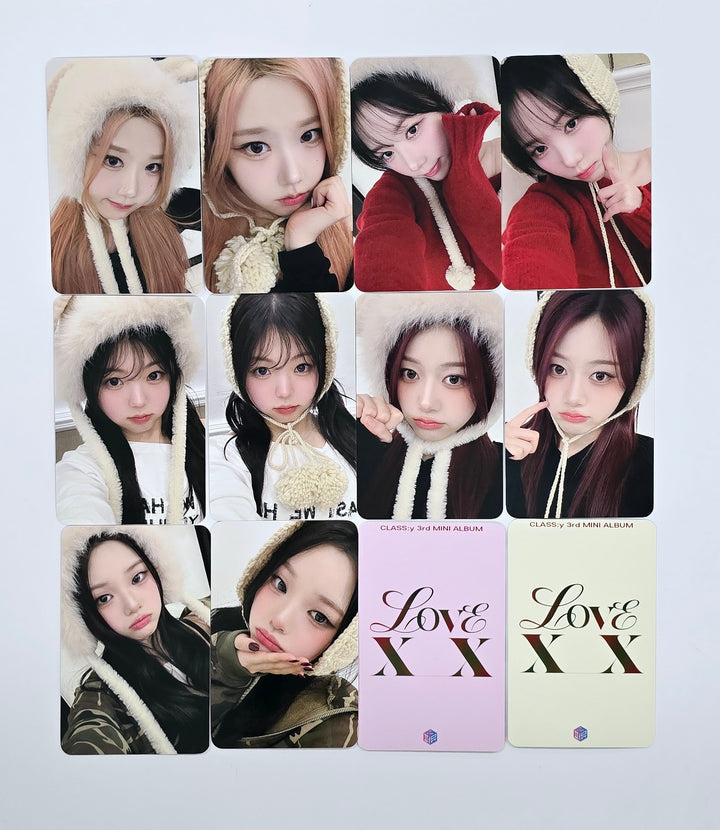 CLASS:y "LOVE XX" - 1st Music Fansign Event Photocard [25.4.24]