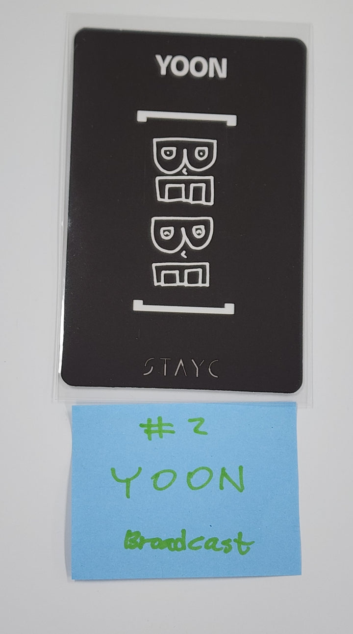 StayC - Broadcast Photocard [25.4.25]