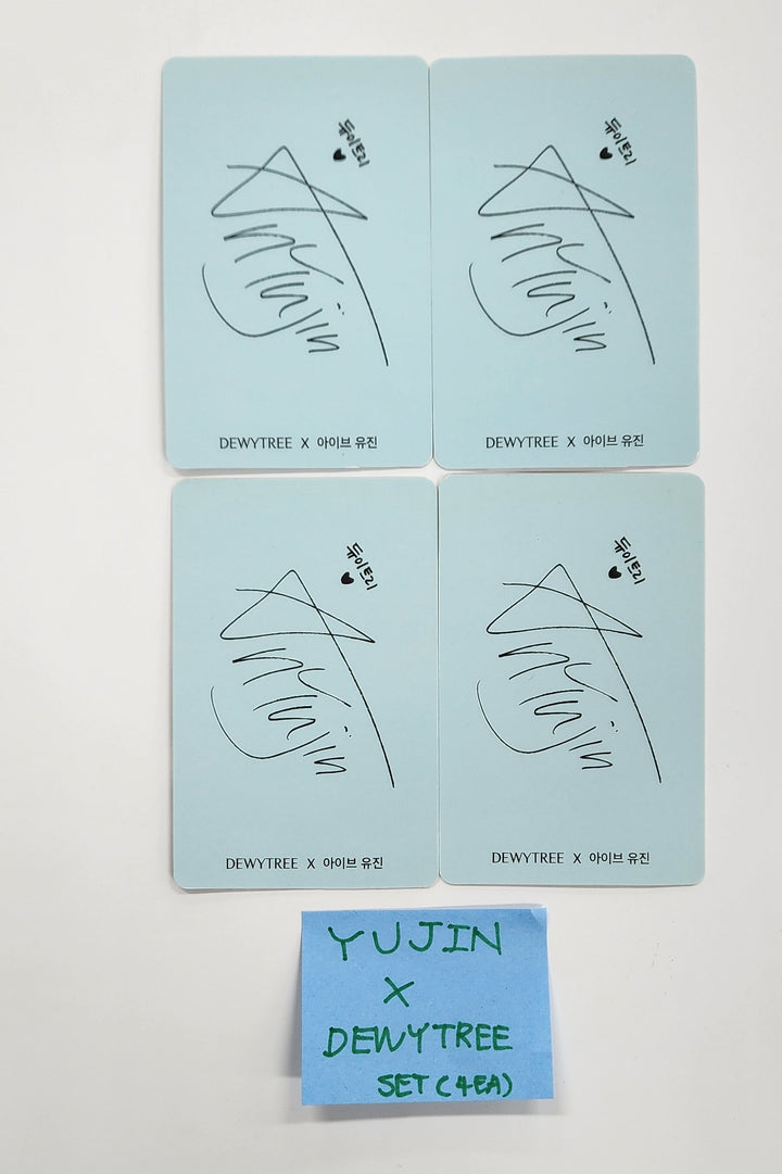 YUJIN (Of IVE) - DEWY TREE Event Photocards Set (4EA) [25.4.25]
