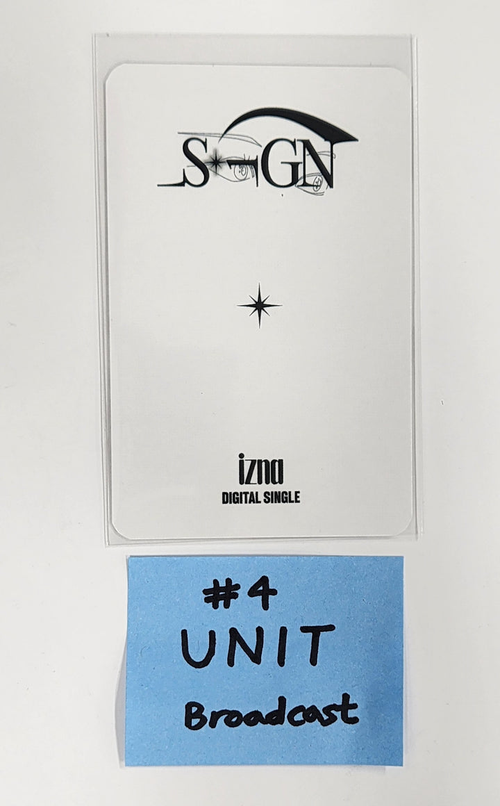 IZNA "N/a" - Broadcast Photocard [25.4.25]
