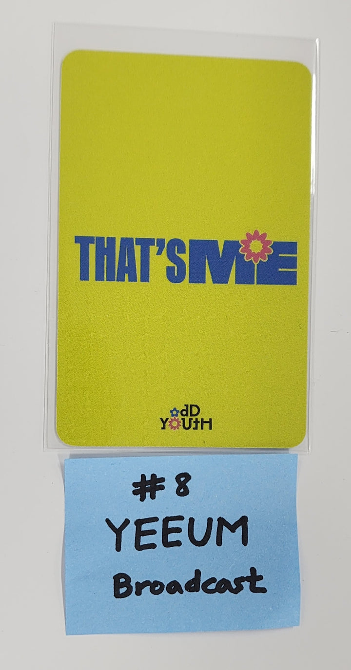 ODD YOUTH - Broadcast Photocard [25.4.25]