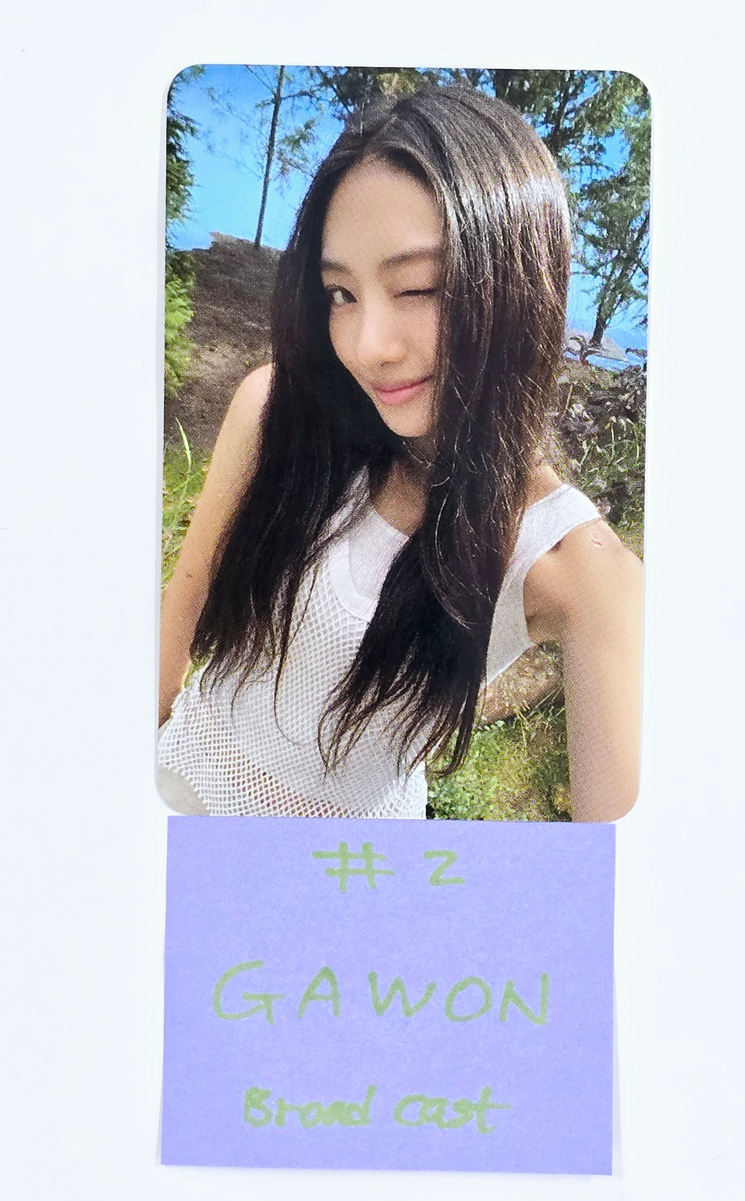 MEOVV "MEOW" - Broadcast Photocard [25.4.28]