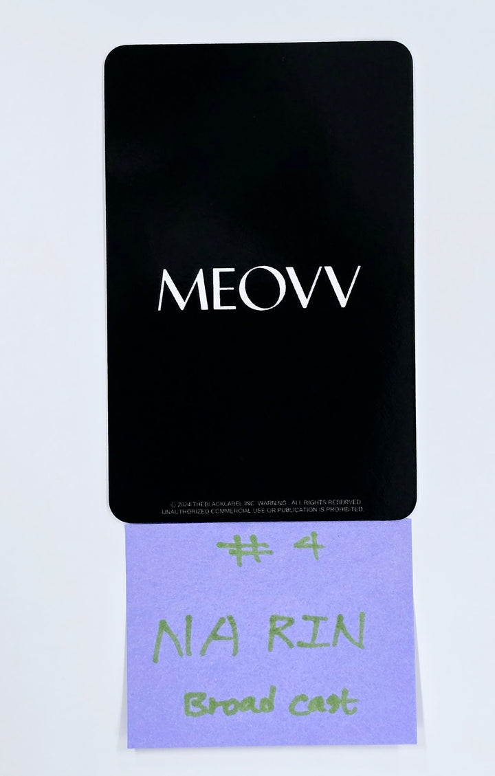 MEOVV "MEOW" - Broadcast Photocard [25.4.28]