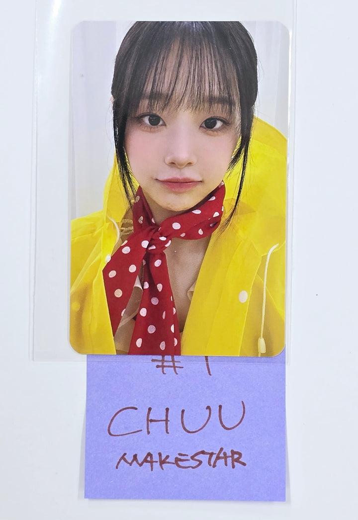 CHUU "Only cry in the rain" - Makestar Fansign Event Photocard [25.4.28]