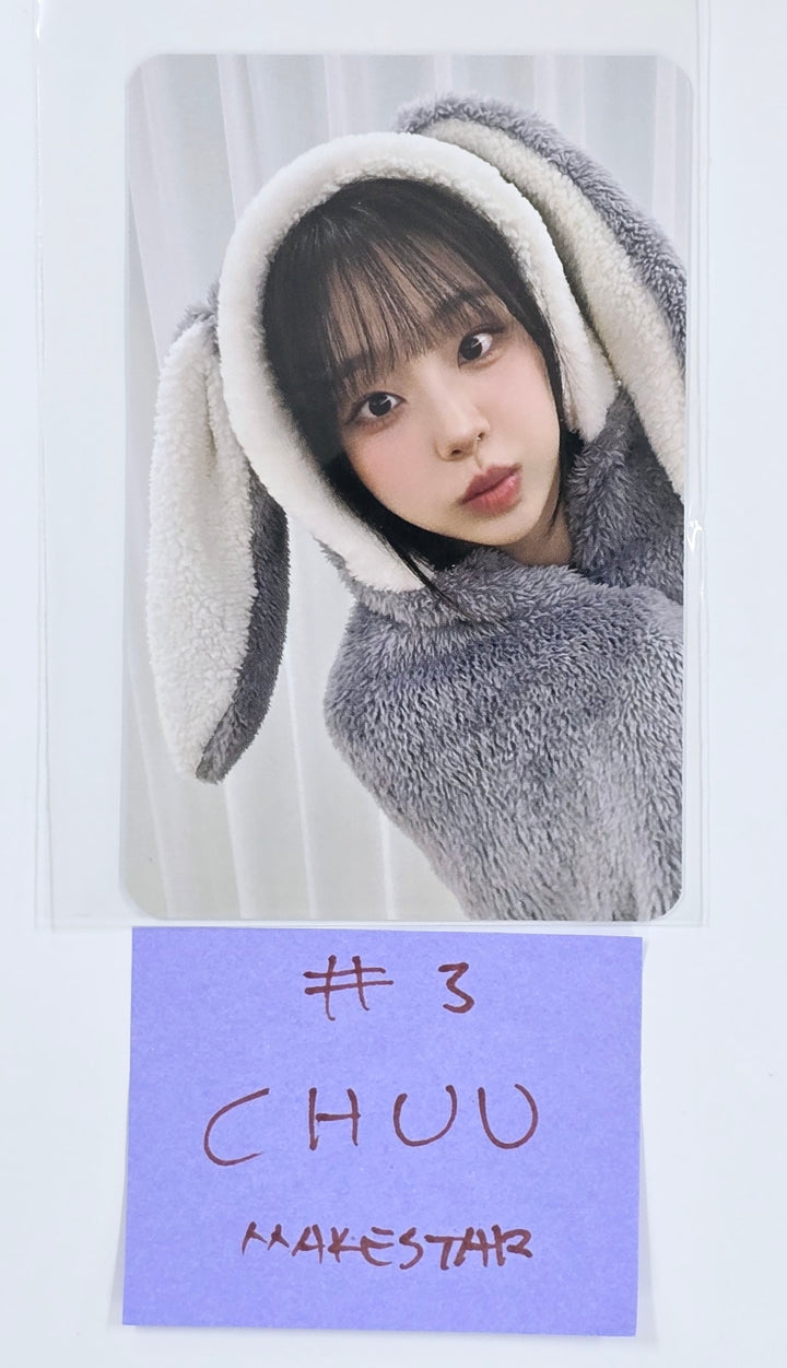 CHUU "Only cry in the rain" - Makestar Fansign Event Photocard [25.4.28]
