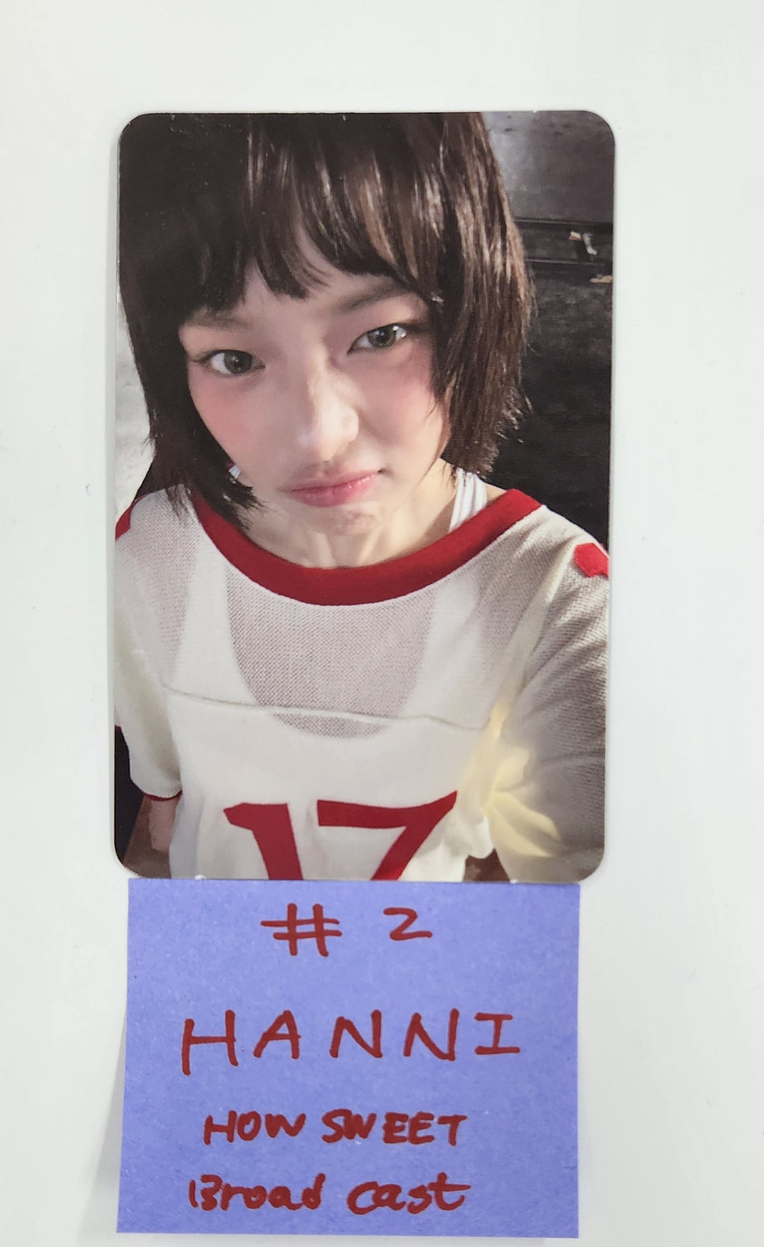 Newjeans "Howsweet" - Broadcast Photocard [25.4.28]